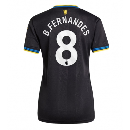 Billige Fotballdrakt Manchester United Bruno Fernandes #8 Replika Tredjedrakt Dame 2025-26 Kortermet Billige Fotballdrakt Manchester United Bruno Fernandes #8 Replika Tredjedrakt Dame 2025-26 Kortermet
